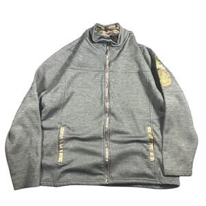 Realtree 100% Polyester Full Zippered Front Light Jacket Men's XL